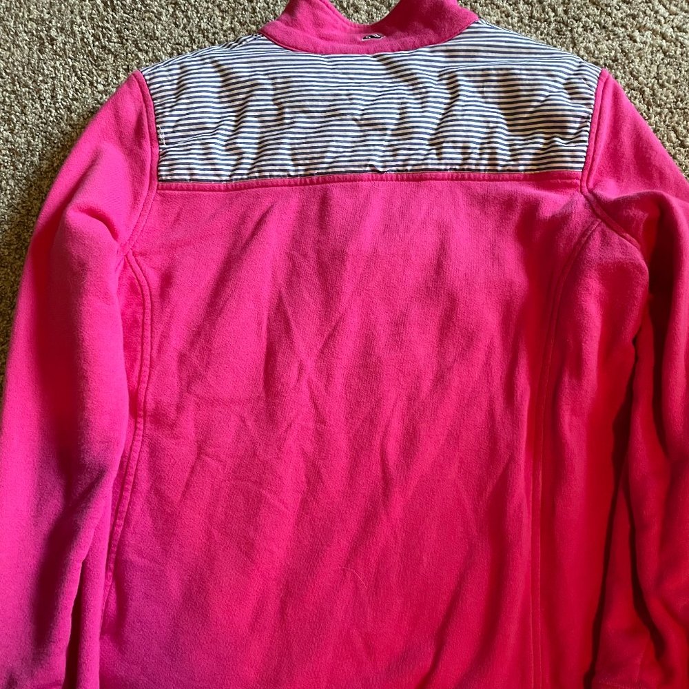 Vineyard Vines Pink Poplin Stripe Shep Shirt - Picture 4 of 4
